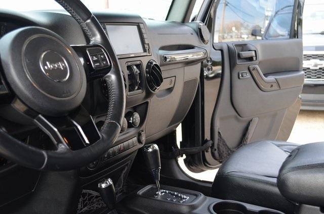 used 2015 Jeep Wrangler Unlimited car, priced at $23,490