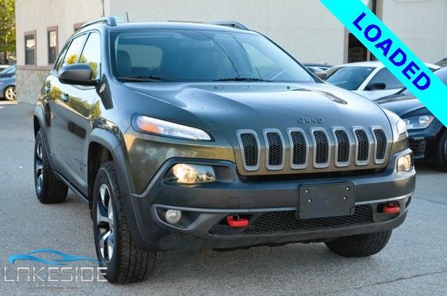 used 2015 Jeep Cherokee car, priced at $14,290