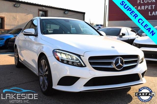 used 2019 Mercedes-Benz C-Class car, priced at $18,990