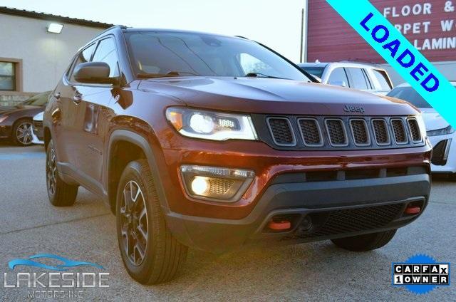 used 2021 Jeep Compass car, priced at $19,590