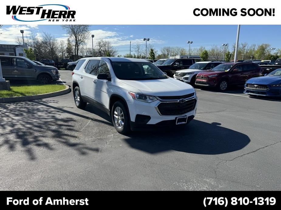used 2021 Chevrolet Traverse car, priced at $28,933