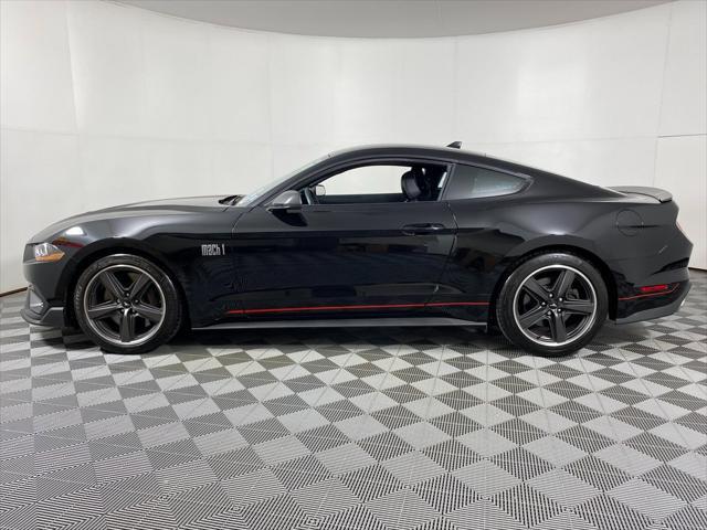 used 2021 Ford Mustang car, priced at $49,205