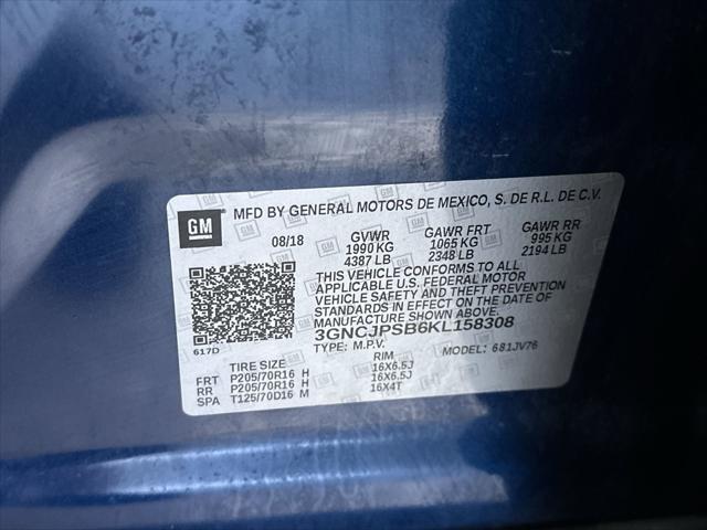 used 2019 Chevrolet Trax car, priced at $12,398