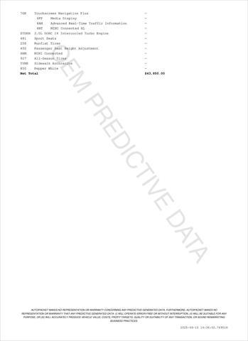 used 2023 MINI Convertible car, priced at $35,555