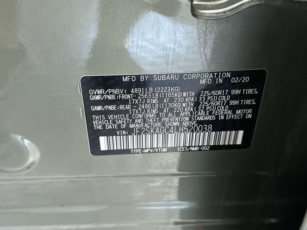 used 2020 Subaru Forester car, priced at $18,971