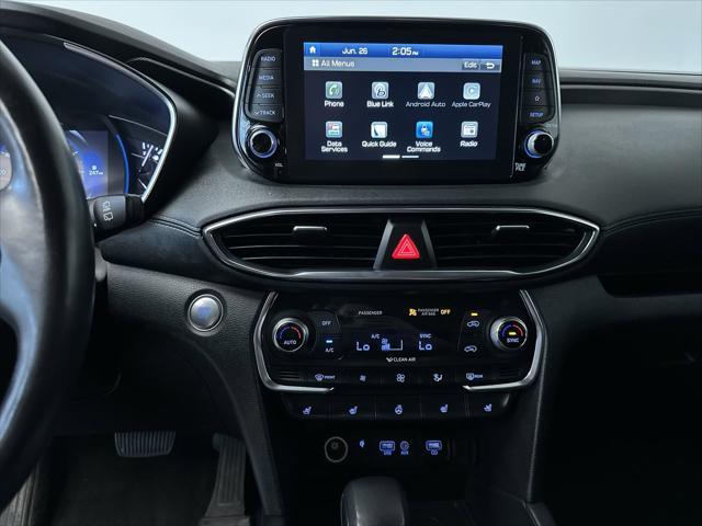 used 2019 Hyundai Santa Fe car, priced at $17,971