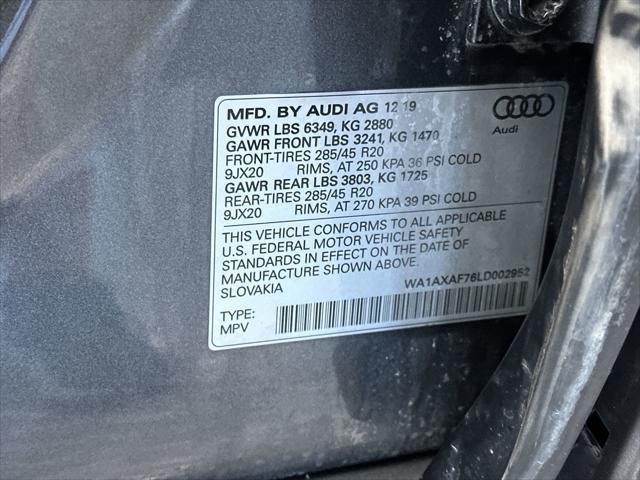 used 2020 Audi Q7 car, priced at $22,900