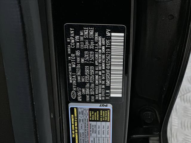 used 2017 Hyundai Santa Fe car, priced at $12,900