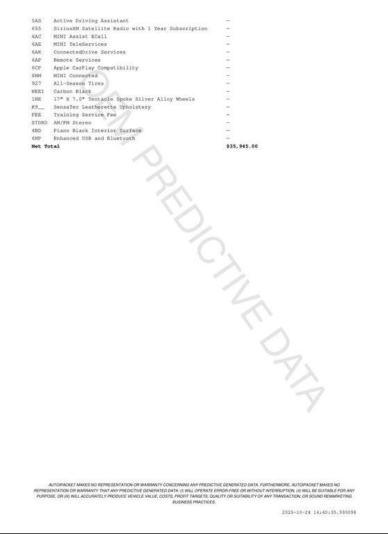 used 2023 MINI Hardtop car, priced at $26,971