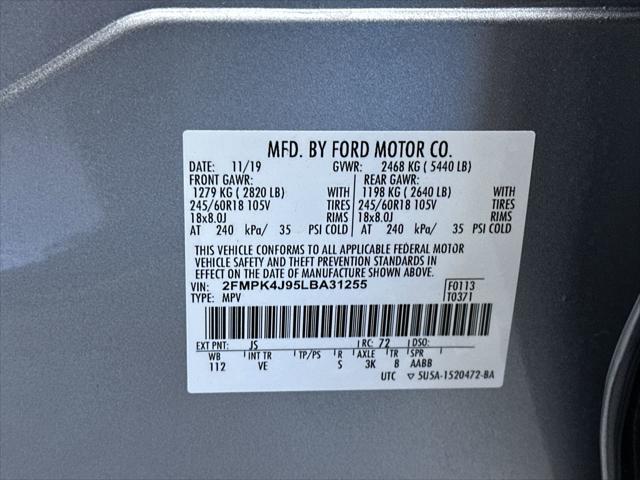 used 2020 Ford Edge car, priced at $18,336
