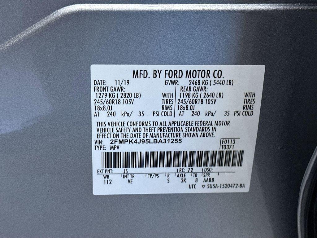 used 2020 Ford Edge car, priced at $17,936