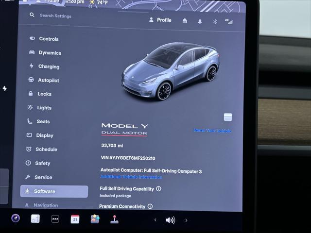 used 2021 Tesla Model Y car, priced at $29,971