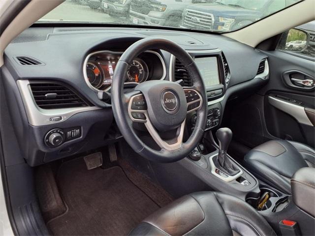 used 2017 Jeep Cherokee car, priced at $15,500