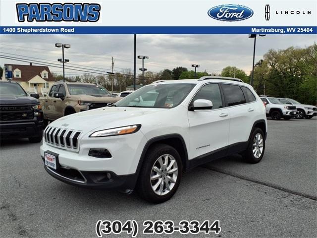 used 2017 Jeep Cherokee car, priced at $15,500