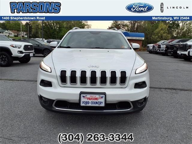 used 2017 Jeep Cherokee car, priced at $15,500