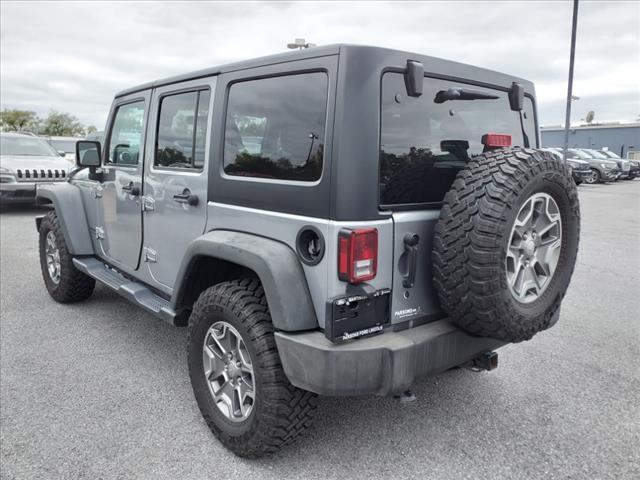 used 2016 Jeep Wrangler Unlimited car, priced at $26,900