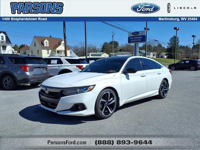 used 2021 Honda Accord car, priced at $24,900
