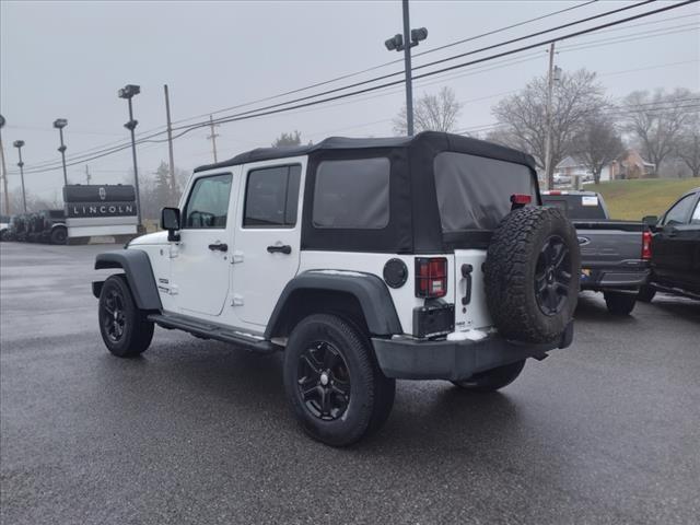 used 2018 Jeep Wrangler JK Unlimited car, priced at $23,190