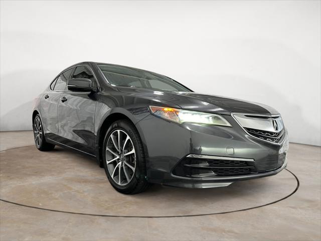 used 2015 Acura TLX car, priced at $15,300