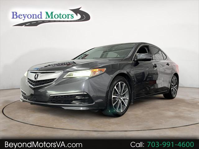 used 2015 Acura TLX car, priced at $15,300