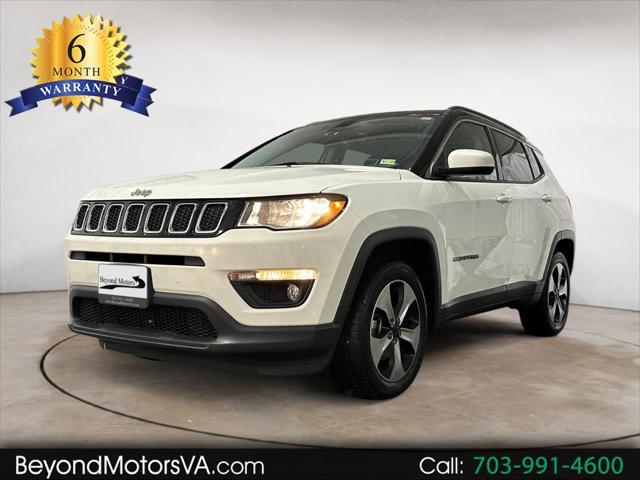 used 2018 Jeep Compass car, priced at $18,250