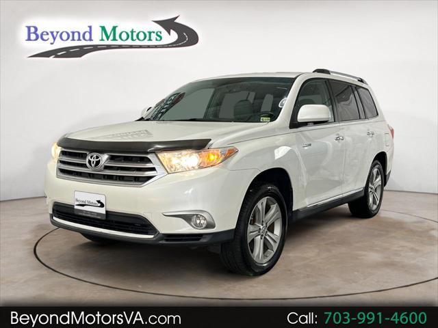 used 2012 Toyota Highlander car, priced at $14,700