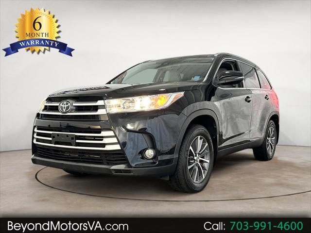 used 2019 Toyota Highlander car, priced at $27,500