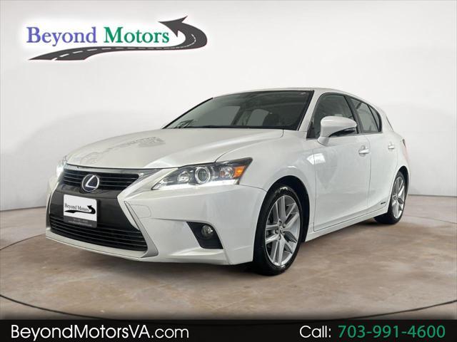 used 2015 Lexus CT 200h car, priced at $17,500