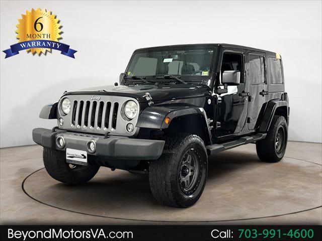 used 2014 Jeep Wrangler Unlimited car, priced at $18,000