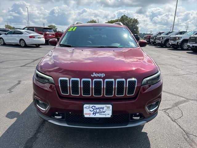 used 2021 Jeep Cherokee car, priced at $23,991