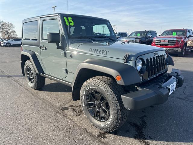 used 2015 Jeep Wrangler car, priced at $22,990