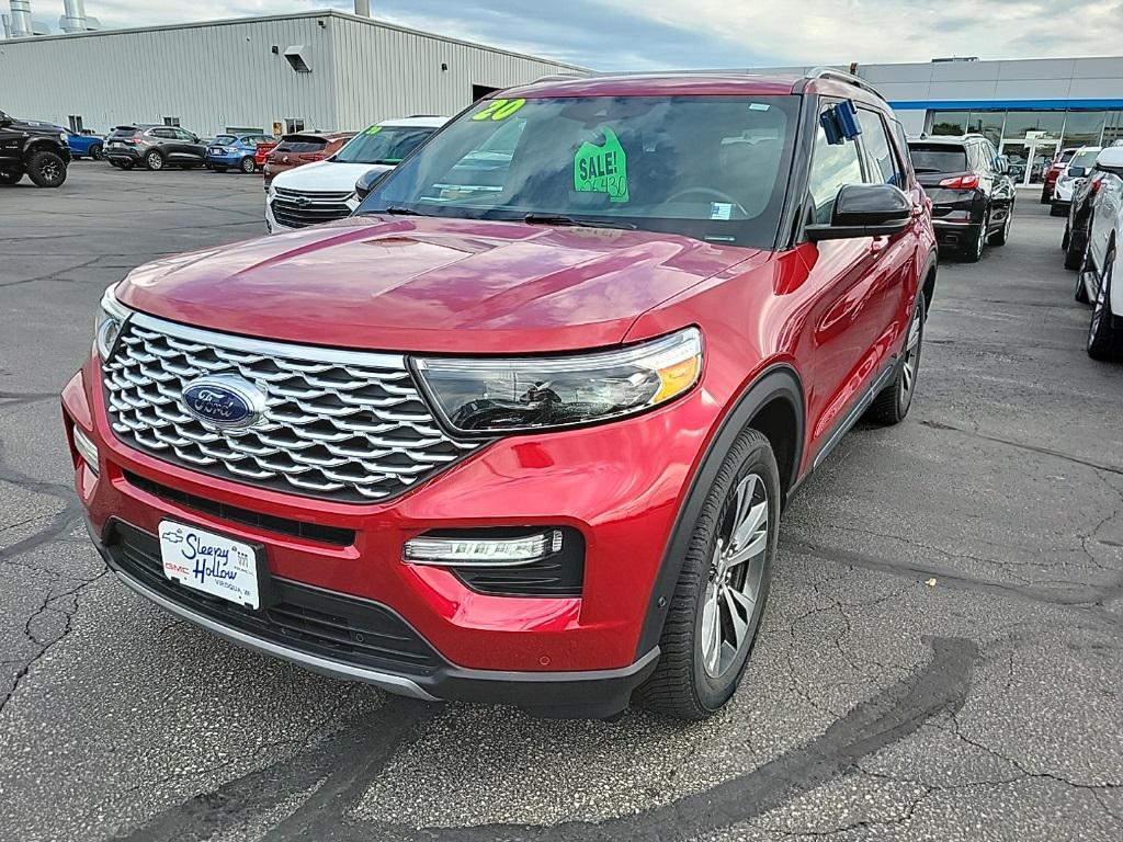 used 2020 Ford Explorer car, priced at $26,430
