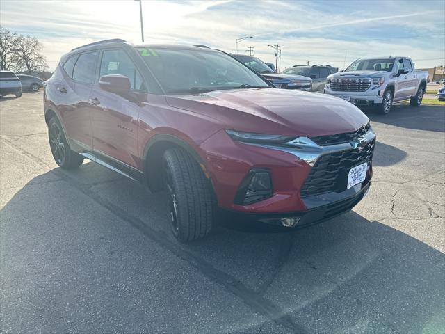 used 2021 Chevrolet Blazer car, priced at $32,491