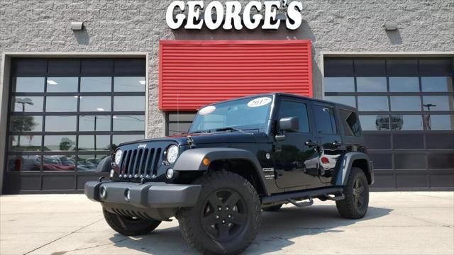 used 2017 Jeep Wrangler Unlimited car