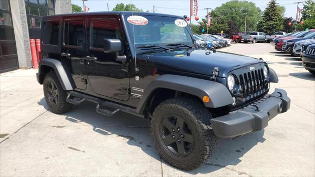 used 2017 Jeep Wrangler Unlimited car