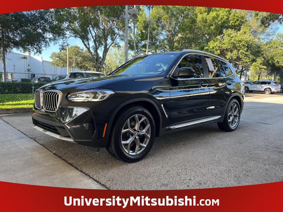 used 2023 BMW X3 car, priced at $32,300