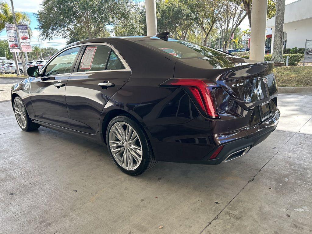 used 2021 Cadillac CT4 car, priced at $25,000