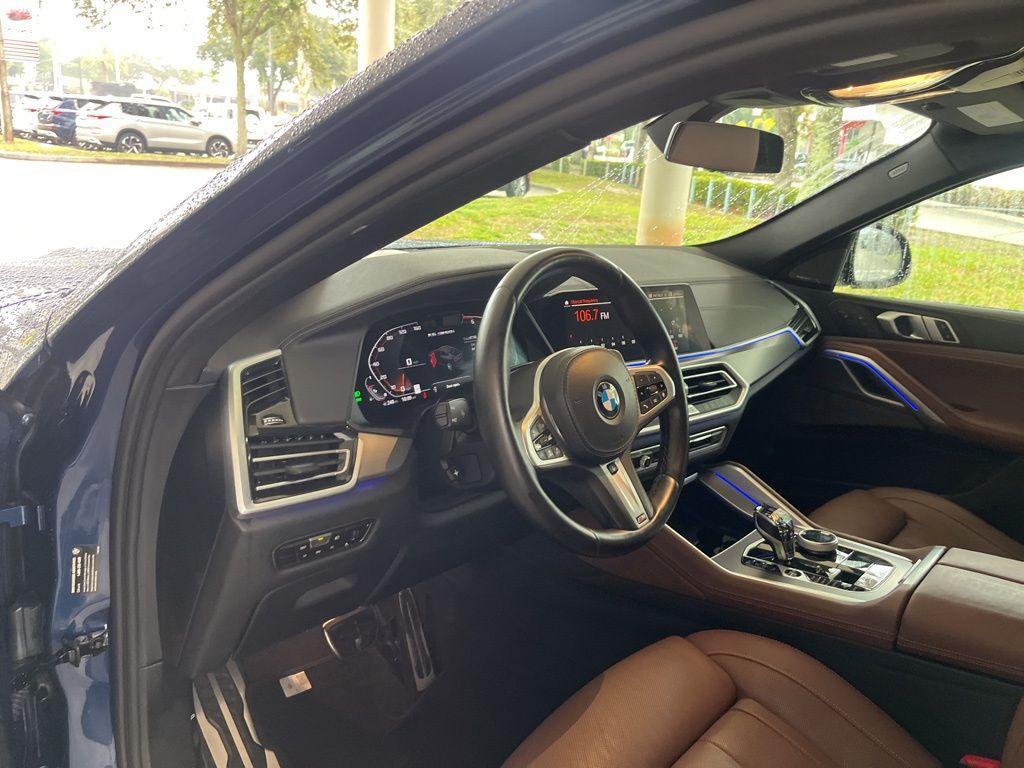 used 2022 BMW X6 car, priced at $61,180