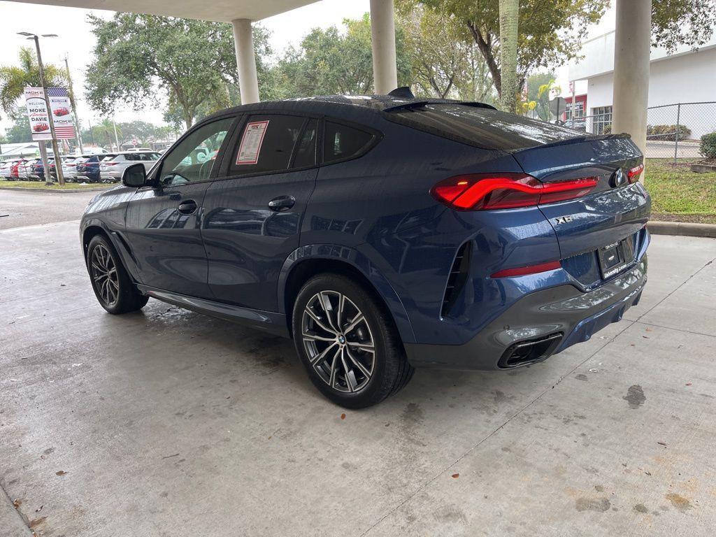 used 2022 BMW X6 car, priced at $61,180