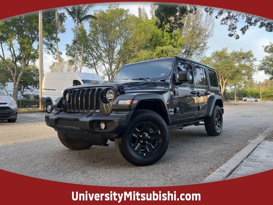 used 2020 Jeep Wrangler Unlimited car, priced at $24,988