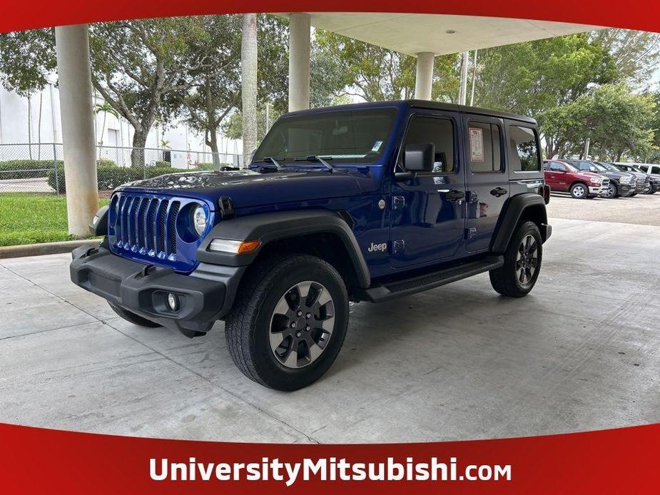 used 2018 Jeep Wrangler Unlimited car, priced at $23,599