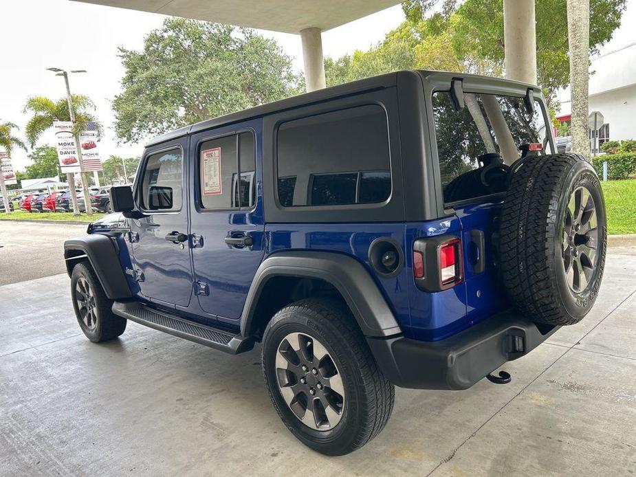 used 2018 Jeep Wrangler Unlimited car, priced at $23,599