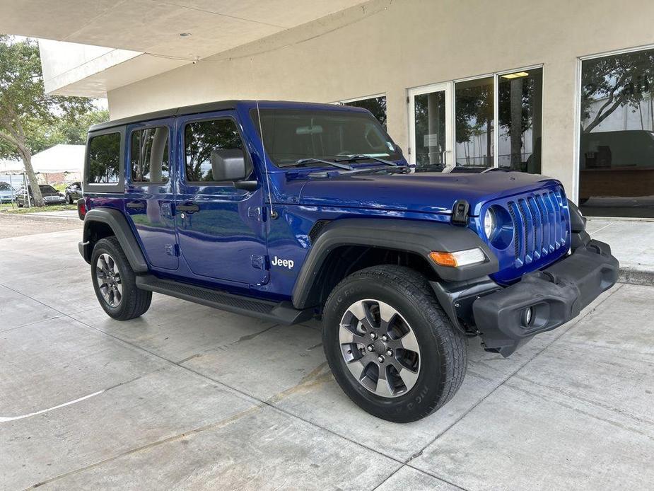 used 2018 Jeep Wrangler Unlimited car, priced at $23,599