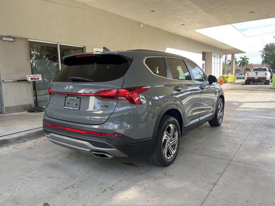 used 2021 Hyundai Santa Fe car, priced at $17,988