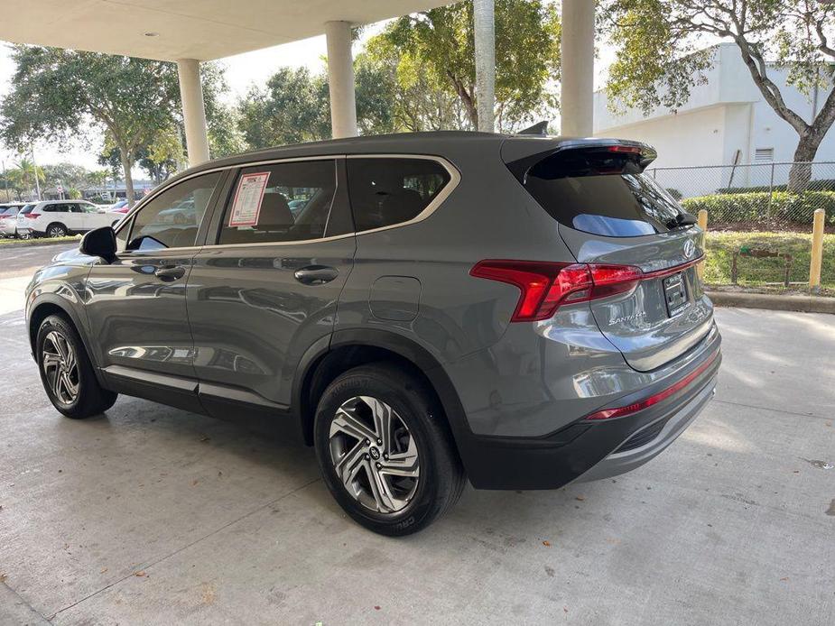 used 2021 Hyundai Santa Fe car, priced at $17,988