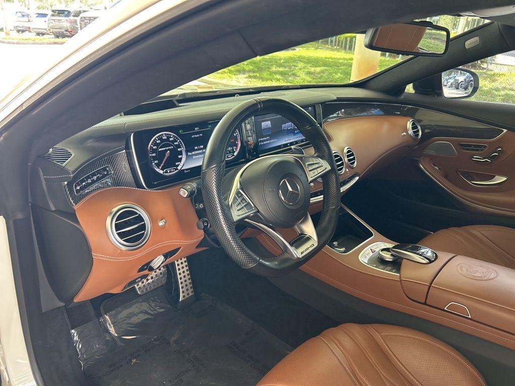 used 2017 Mercedes-Benz AMG S 63 car, priced at $53,868