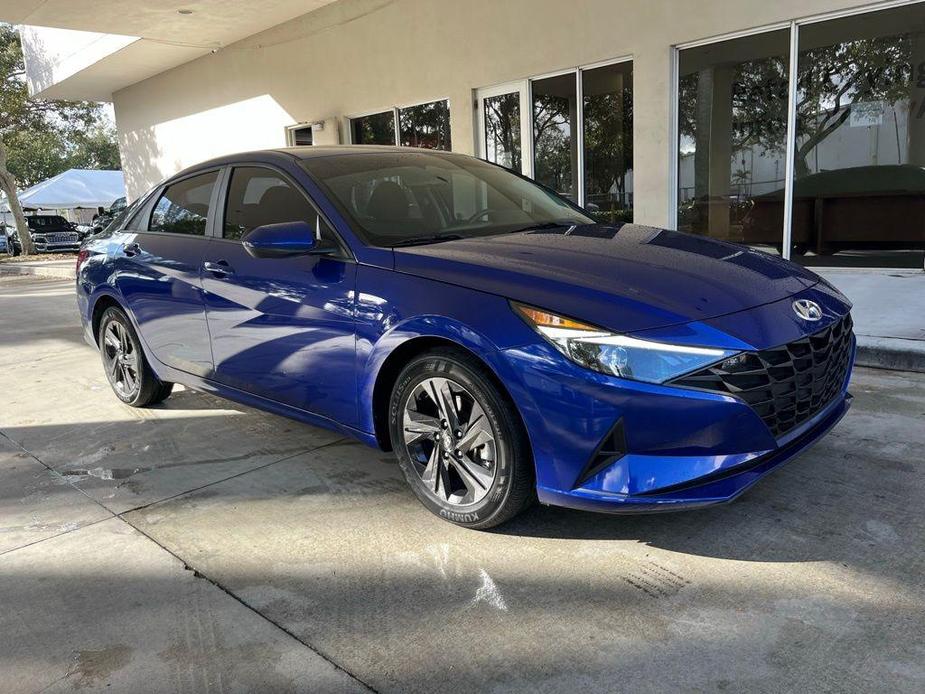 used 2021 Hyundai Elantra car, priced at $14,591