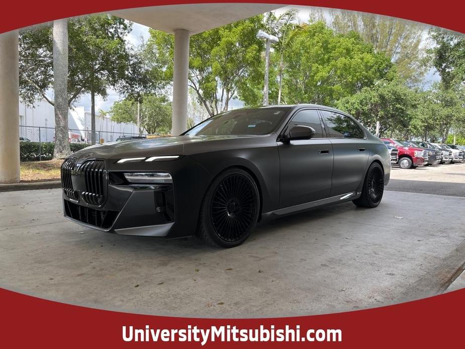 used 2023 BMW 740 car, priced at $79,888