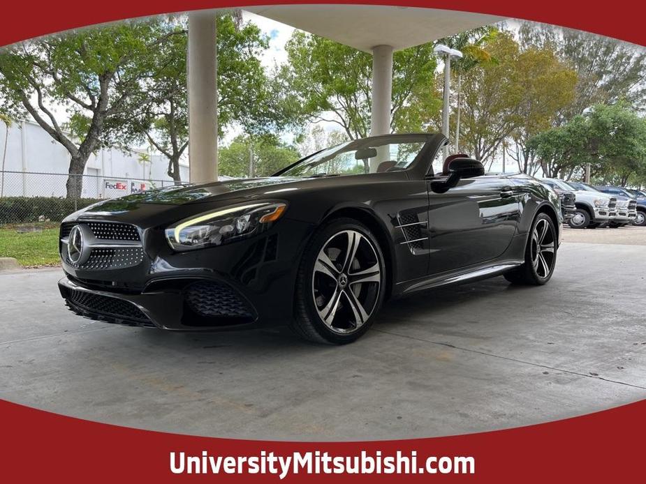 used 2020 Mercedes-Benz SL 450 car, priced at $54,988