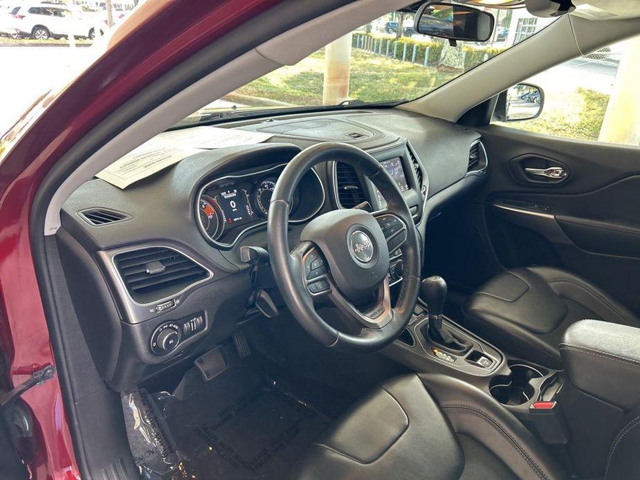 used 2019 Jeep Cherokee car, priced at $14,191